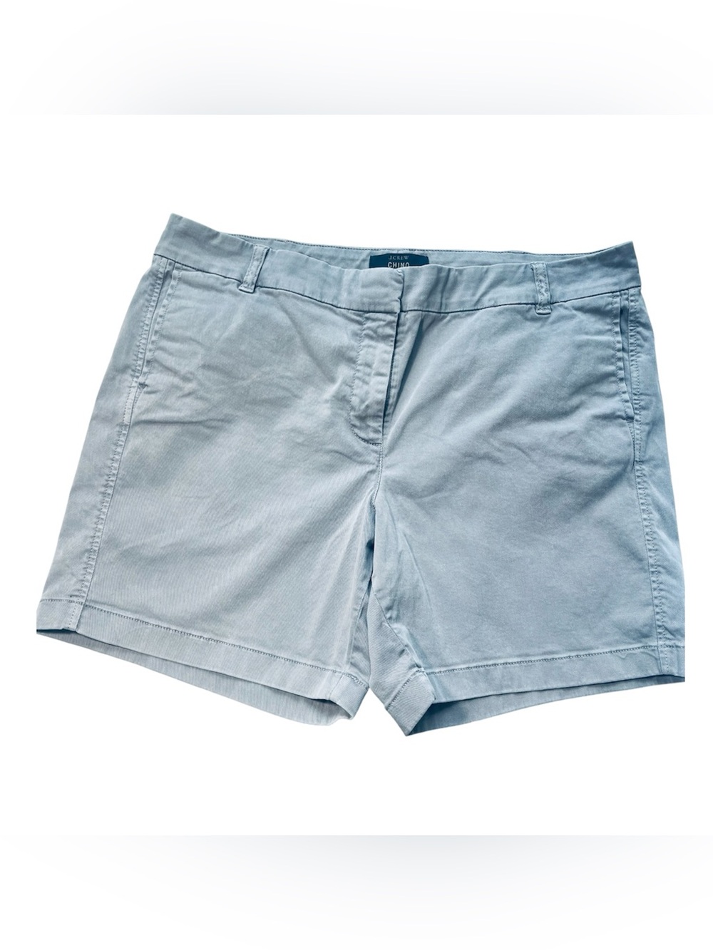 J.Crew Women's Classic Chino
Shorts Light Blue / Gray EUC  14